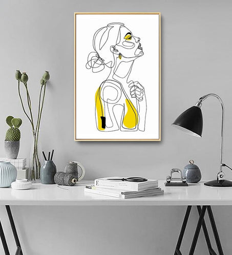 Minimalist Abstract Line Art