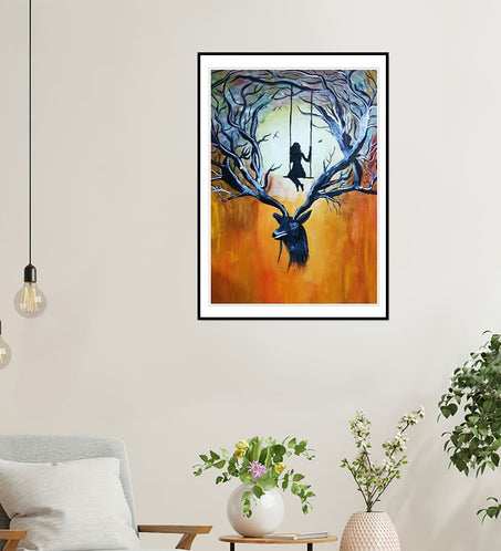 Let Me Fly High- Abstract Painting