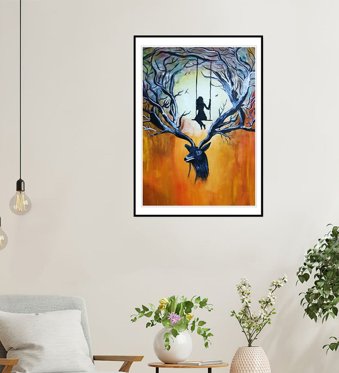 Let Me Fly High- Abstract Painting